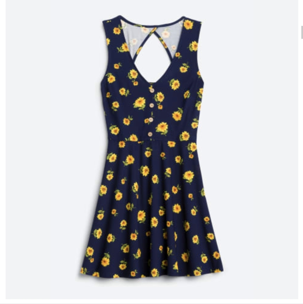Sharyn Knit Back Detail Dress
